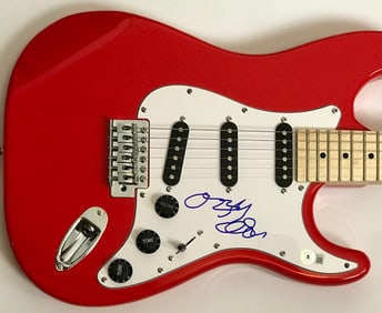 Ozzy Osbourne Signed Guitar w/BAS COA
