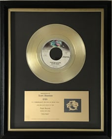 Pointer Sisters "Slow Hand" 1981 Planet Records award
