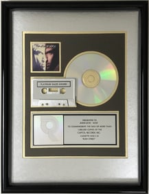 Richard Marx Rush Street RIAA Platinum Album Award