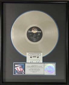 Rocky IV Soundtrack RIAA Platinum Album Award