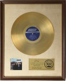 Rolling Stones Between The Buttons RIAA Award to Mick Jagger - RARE
