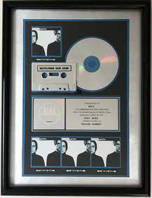 Savage Garden debut RIAA 4x Multi-Platinum Album Award (1 of 9)