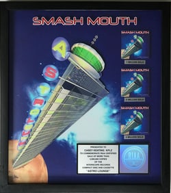 Smash Mouth Astro Lounge RIAA 3x Platinum Award