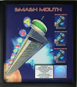 Smash Mouth Astro Lounge RIAA 3x Platinum Award (1 of 7)