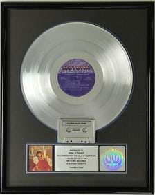 Stevie Wonder Characters RIAA Platinum Album Award