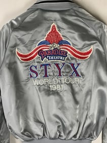 Styx 1981 Paradise Theatre Tour Jacket - RARE