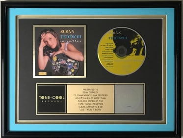 Susan Tedeschi Just Won't Burn RIAA Gold Album Award