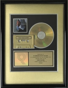 Tevin Campbell T.E.V.I.N. RIAA Gold Album Award
