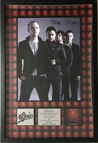 The Fray How To Save A Life Epic Records Album/Single Award