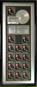 Whitney Houston The Bodyguard Soundtrack RIAA 15x Multi-Platinum Album Award (1 of 5)
