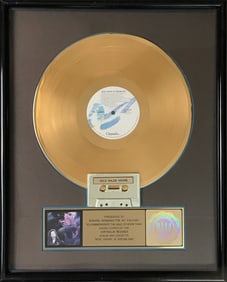 Pat Benatar Wide Awake In Dreamland RIAA Gold Album Award