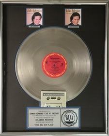 Julio Iglesias 1100 Bel Air Place RIAA 2x Multi-Platinum Album Award