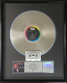 Heart self-titled (1985) RIAA Platinum Album Award