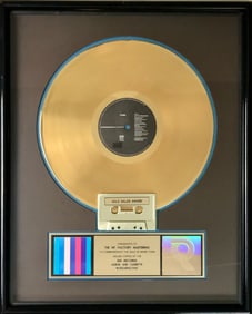 Pet Shop Boys Introspective RIAA Gold Album Award