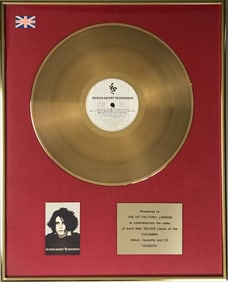 Alison Moyet Hoodoo Columbia Records UK Gold Award