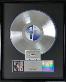 Richard Marx Repeat Offender RIAA Platinum Album Award