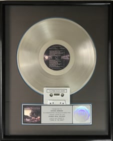 Fleetwood Mac Tango In The Night RIAA Platinum Album Award