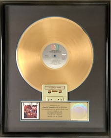 David Bowie Never Let Me Down RIAA Gold Album Award