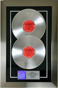Janis Joplin Big Brother & Holding Co. Cheap Thrills RIAA 2x Platinum Award