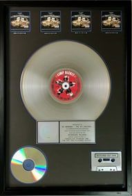 Limp Bizkit Chocolate Starfish & The Hot Dog Flavored Water RIAA 4x Multi-Platinum Award