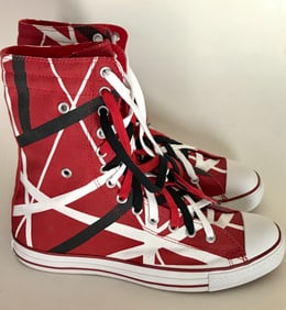 Van Halen Converse "Frankenstrat" Rare Prototype Ultra-High Tops - NEW