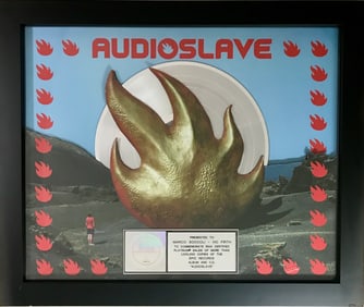 Audioslave debut RIAA Platinum Album Award