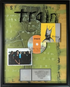 Train debut RIAA Platinum Album Award