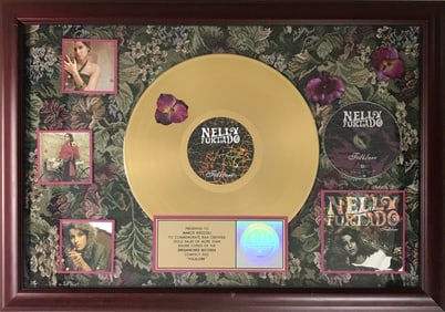 Nelly Furtado Folklore RIAA Gold Album Award