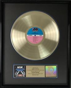 Kix Blow My Fuse RIAA Gold Album Award