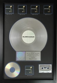 Alicia Keys Songs In A Minor RIAA 5x Multi-Platinum Award