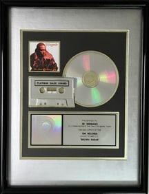 D'Angelo Brown Sugar RIAA Platinum Album Award