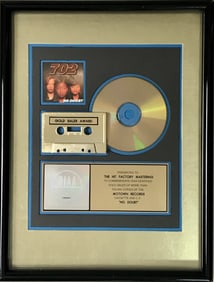 702 No Doubt RIAA Gold Album Award