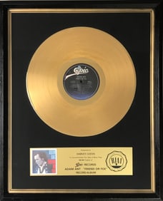 Adam Ant Friend Or Foe RIAA Gold LP Award