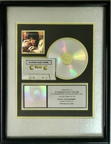 Anita Baker Rhythm Of Love RIAA Platinum Album Award