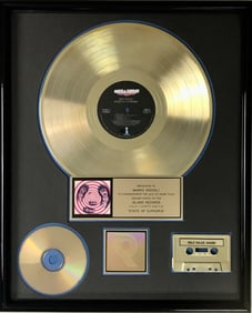 Anthrax State Of Euphoria RIAA Gold Album Award