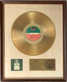Aretha Franklin Young, Gifted And Black RIAA Gold Album Award - RARE