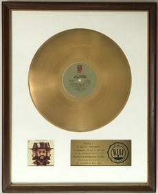 Billy Paul 360 Degrees RIAA Award, signed by Paul