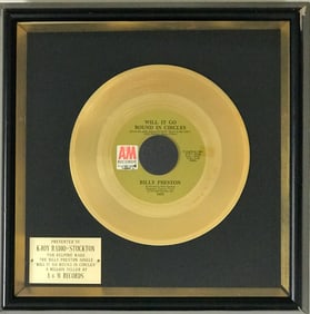Billy Preston "Will It Go Round In Circles" 1973 Disc Award Ltd