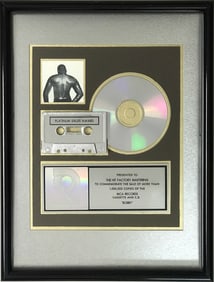 Bobby Brown Bobby RIAA Platinum Album Award