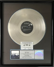 Bruce Hornsby & The Range Scenes From The Southside RIAA Platinum Album Award