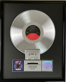 Cocktail Film Soundtrack RIAA Platinum Album Award
