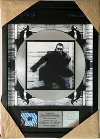 David Gray White Ladder RIAA Platinum Award