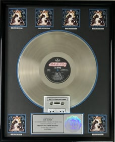 Def Leppard Hysteria RIAA 6x Multi-Platinum Album Award
