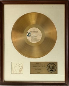 Derek and the Dominos Layla RIAA Gold Album Award - RARE