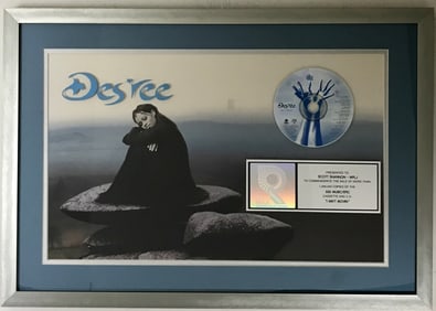 Des'ree I Ain't Movin' RIAA Platinum Album Award