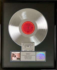 Eddie Money Can't Hold Back RIAA Platinum Album Award