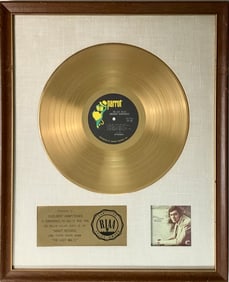 Engelbert Humperdinck The Last Waltz RIAA Gold Album Award presented to E. Humperdinck - RARE