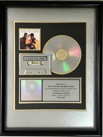 Guy The Future RIAA Platinum Album Award
