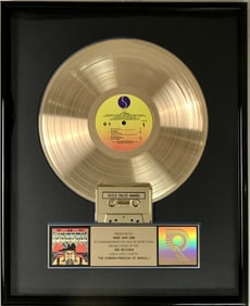 Ice-T The Iceberg/Freedom Of Speech... RIAA Gold Album Award