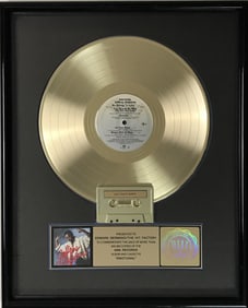 Jeffrey Osborne Emotional RIAA Gold Album Award